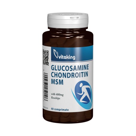 GLUCOSAMINE, CHONDROITINE MSM - 120 COMPRIMATE