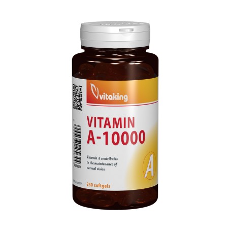 Vitamina A, 10000UI 250 capsule Vitaking