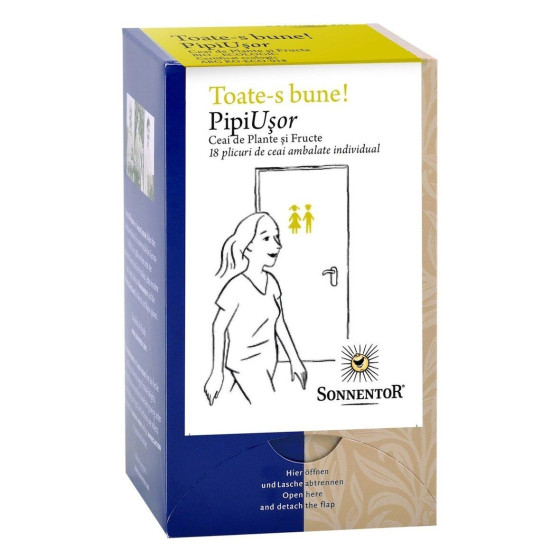 Ceai Toate-s Bune! PipiUsor, Bio 18 plicuri Sonnentor