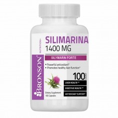 Silimarina, 1400 Mg, 100 capsule, Bronson