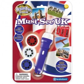 Proiector obiective turistice Marea Britanie Brainstorm Toys E2044 Initiala