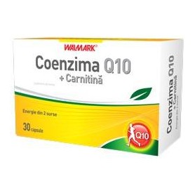 Coenzima Q10 Carnitina 30tb + Omegaprim 10tb(Cadou)
