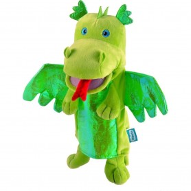 Marioneta de mana Dragonul Verde Fiesta Crafts FCT-2186 Initiala