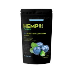 Fit Shake Proteic de Canepa si Afine Eco - 300 g Canah