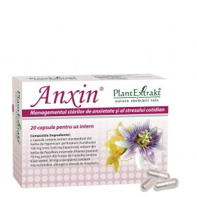 Anxin, 20 capsule Plantextrakt