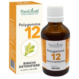 Polygemma 12 Rinichi Detoxifiere, 50ML Plantextrakt