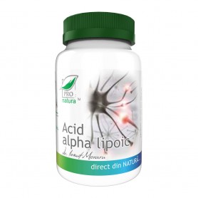 Acid Alpha Lipoic, 60 capsule Pro Natura