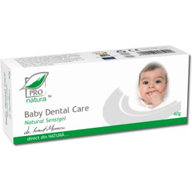 Gel pentru Gingii, Baby Dental Care Natural Sensigel, 40g Pro Natura