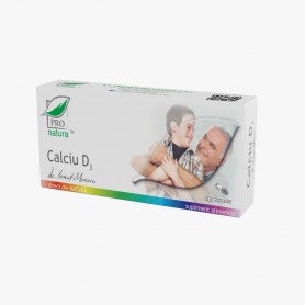 Calciu D3, 30 capsule Pro Natura