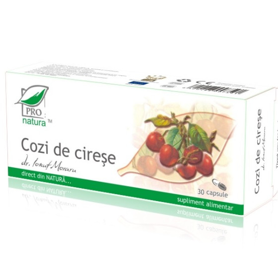 Cozi de Cirese, 30 capsule Pro Natura