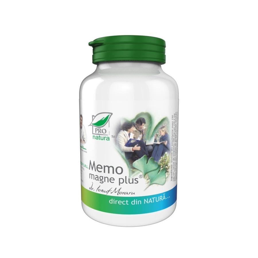 Memo Magne Plus, 60 capsule Pro Natura