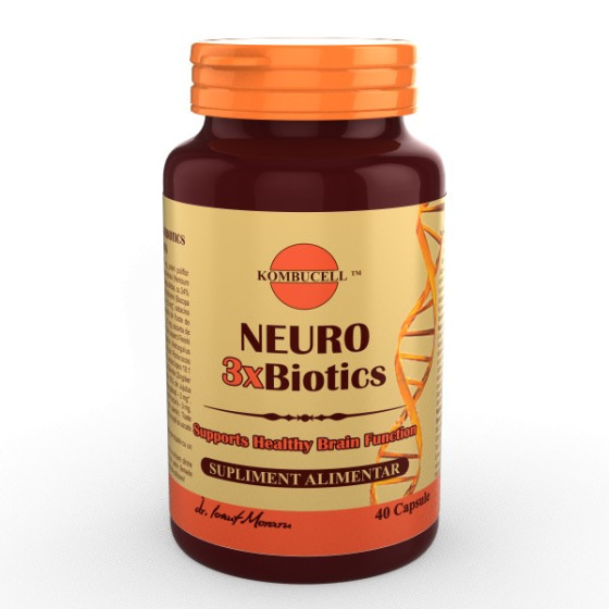 Neuro 3xBiotics, 40 capsule Pro Natura