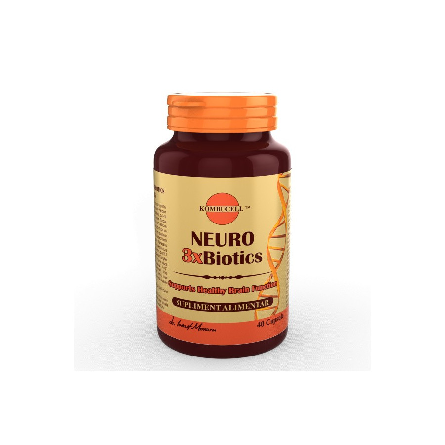 Neuro 3xBiotics, 40 capsule Pro Natura