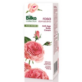 Crema de Corp cu Apa de Trandafir Rosa Damascena, 180ML