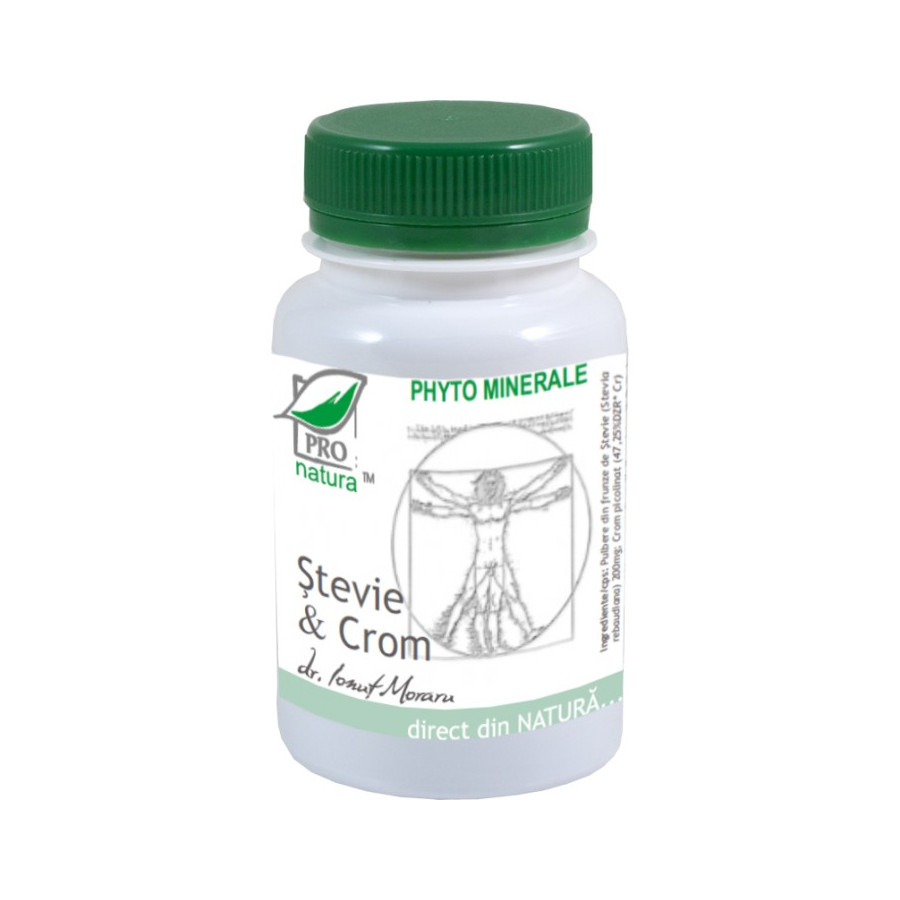 Stevie si Crom, 60 capsule Pro Natura