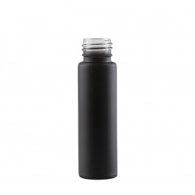 Bază Recipient Roll-On mini sticlă Neagră mată 10 ml