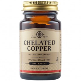 Chelated Copper tabs 100s SOLGAR