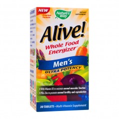Alive, Vitamine pentru Barbati,Men’s Ultra 30 tablete