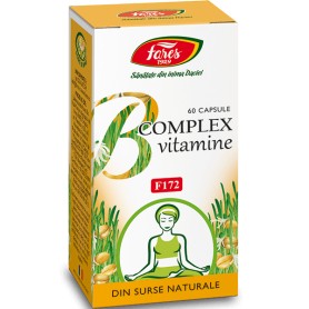 B Complex Vitamine Naturale, 60 capsule Fares