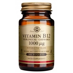 Vitamin B-12 1000μg nuggets 100s SOLGAR