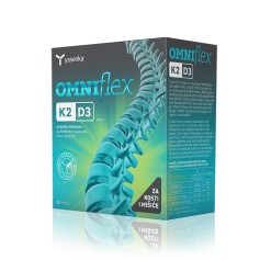 Vitamina D3 si K2, 30 plicuri Omniflex