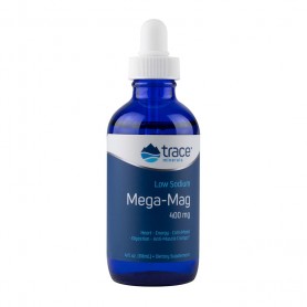 Mega-Mag Magneziu Lichid Trace Minerals - 400 mg