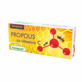 Vitamina C cu Propolis, 30 capsule