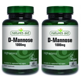 D-Manoza, 1000Mg, 2 flacoane 120 tablete