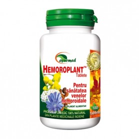 Hemoroplant, 100 comprimate Ayurmed