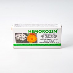 Supozitoare Hemoroizi, Hemorozin 1.5g X 10 bucati