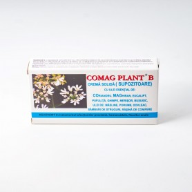 Supozitoare Hemoroizi, Comag Plant B, 1.5g X 10 bucati
