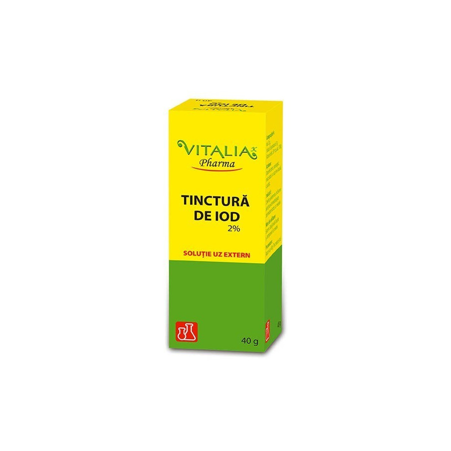 Tinctura de Iod 2% 40g Vitalia