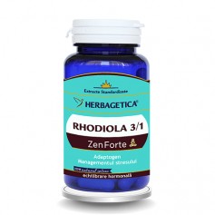 Rhodiola Zen Forte, 60 capsule Herbagetica