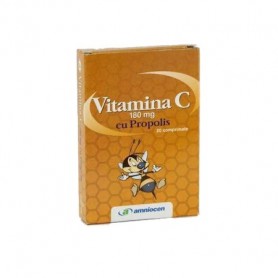 Vitamina C cu Propolis 180Mg 20 tablete