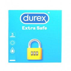 Prezervativ, Durex Extra Safe, 3 bucati