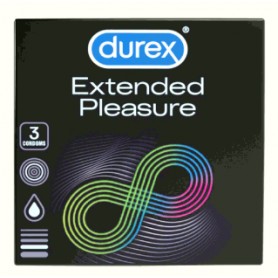 Prezervativ, Durex Extended Pleasure, 3 bucati