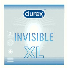 Prezervativ Invisible XL, Durex 3 bucati
