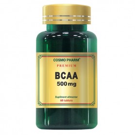 Aminoacizi BCAA 500Mg, 60 tablete