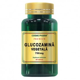 Glucozamina Vegetala 750Mg, 60 tablete