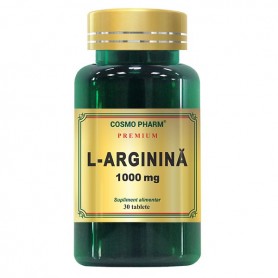 L Arginina 1000Mg, 30 tablete