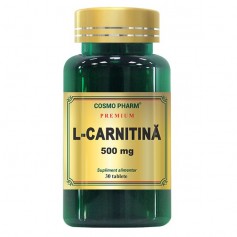 L Carnitina Premium 500Mg, 30 tablete