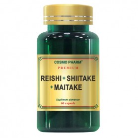Reishi Shiitake Maitake, 60 capsule