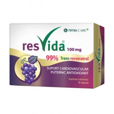 Resveratrol Resvida 100Mg 30 capsule