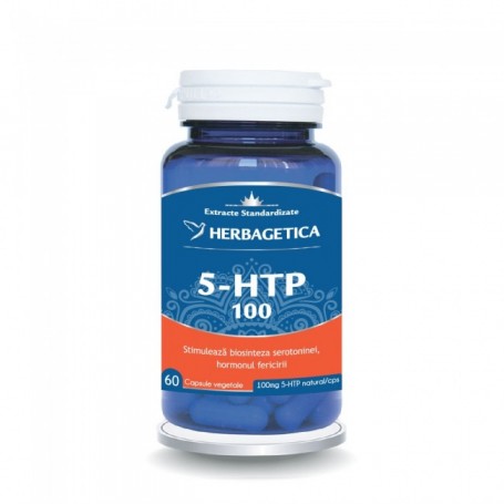 5 HTP 100, 60 capsule Herbagetica