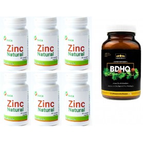 Oferta 6X Zinc Natural 60 capsule vegetale
