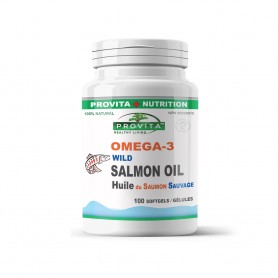 Omega 3 Ulei De Somon Salbatic De Pacific Provita – 100 Capsule