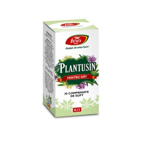 Pastile de Gat, Plantusin, 30 comprimate de supt