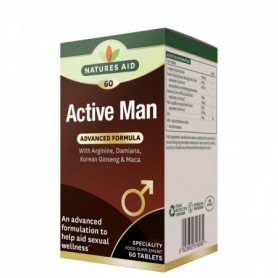 Natures Aid Active Man, 60 comprimate vegetale 