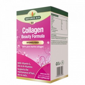 Collagen Beauty Formula 90 capsule Natures Aid