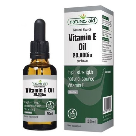 Vitamina E Uleioasa Natures Aid 400UI - 50 ML